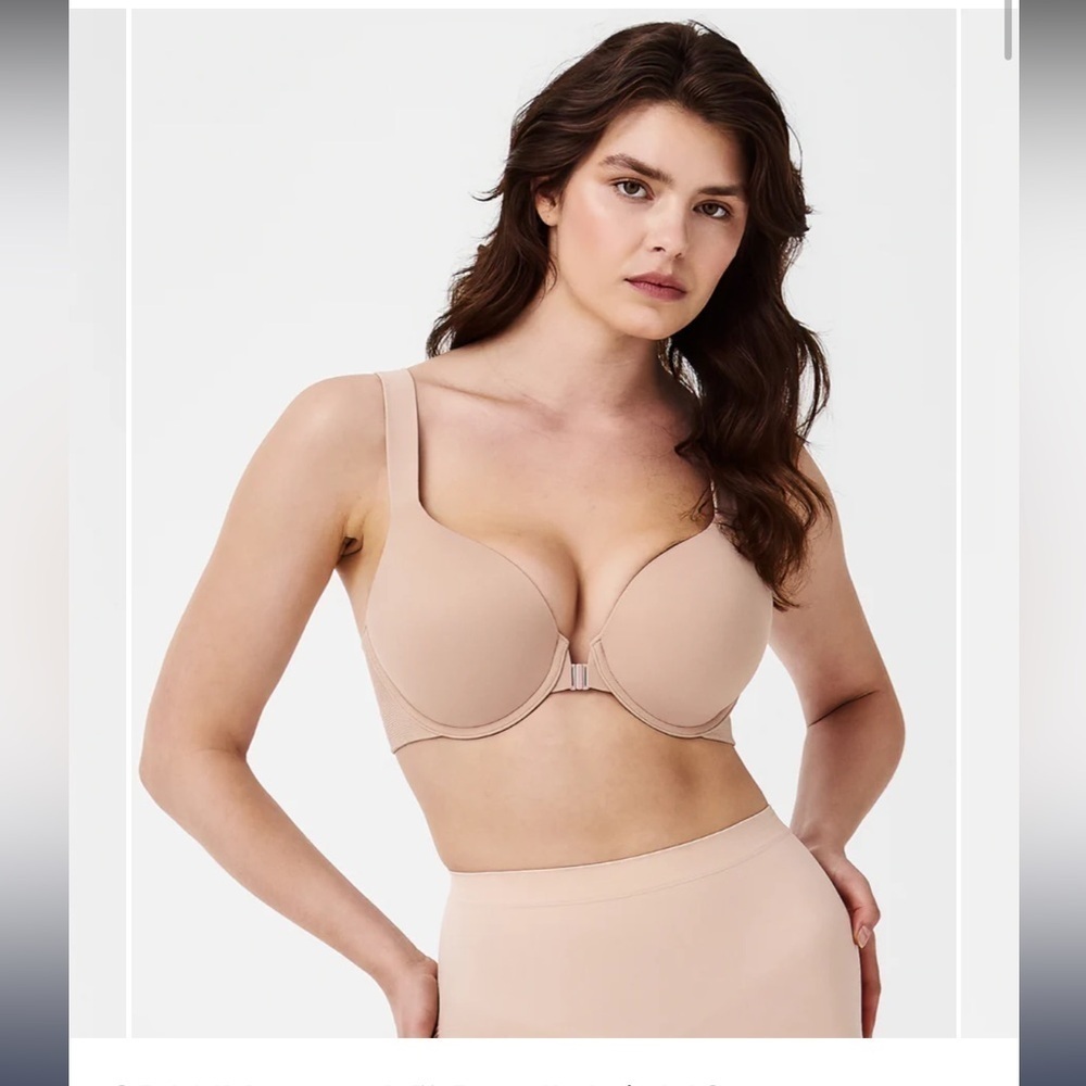 SPANX Full Coverage Bra 34DDD NWT Naked 2.0